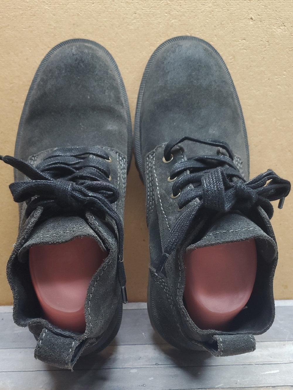 Frye Men's Black Suede Lace-Up Boots 34806 Size 7